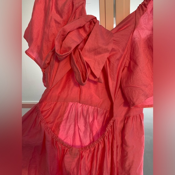 a new day sexy midi dress in bright pink. XL - Picture 4 of 5